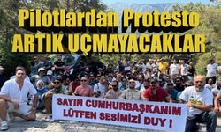 Babadağ'da Yamaç Paraşütü Uçuşları Durdu: Pilotlardan Protesto