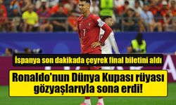 Ronaldo'nun Dünya Kupası rüyası gözyaşlarıyla sona erdi!