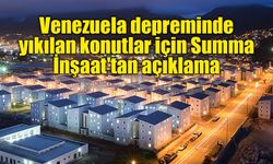 Summa İnşaat'tan Venezuela depremi iddialarına yanıt: "Yıkım ve can kaybı rakamları gerçeği yansıtmıyor"