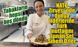 NATO Zirvesi'nde Dünya Liderlerine Sunulan Türk Mutfağı! Şef Sinem Özler Konuştu