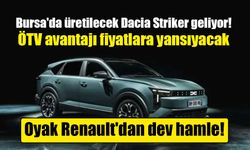 ÖTV avantajıyla geliyor: Türkiye'de üretilecek ilk Dacia Striker tanıtıldı