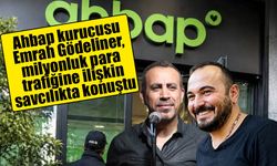 Ahbap kurucusu Emrah Gödeliner, milyonluk para trafiğine ilişkin savcılıkta konuştu