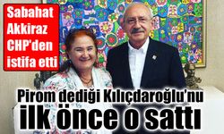 Sabahat Akkiraz CHP'den istifa etti: "Partimden ağlayarak istifa ediyorum"