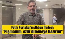 Fatih Portakal'dan AHBAP soruşturmasında dikkat çeken ifade: "Pişmanım, özür dilemeye hazırım"