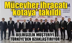 Mücevher ihracatı 'kotaya' takıldı