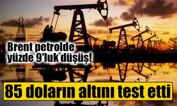 Brent petrolde sert geri çekilme: Diplomasi umudu fiyatları aşağı çekti