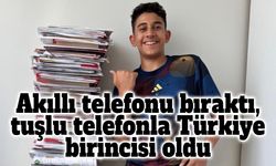 LGS Türkiye Birincisi Hamza İncebay: "Akıllı Telefonu Bıraktım, Tuşlu Telefon Kullandım"