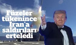 NYT: "Trump, füze stoku uyarılarının ardından İran’a geniş çaplı saldırıları erteledi"