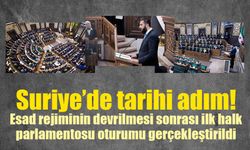Suriye'de yeni dönem başladı: Esad sonrası ilk parlamento toplandı, Meclis Başkanı belli oldu
