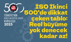 İSO İkinci 500 açıklandı: Sanayide üretim var, kârlılık baskı altında!