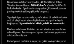 AK Parti'den ölmüş evlat üzerinden yapılan sözlü saldırıya kınama