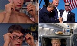 İran Trump'ın ikram aracıyla gizlice uçak değiştirmesini tiye aldı