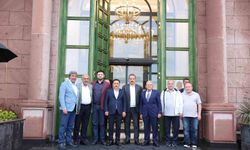 Kayserispor, Bursaspor yönetimini ağırladı