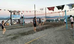 Köyceğiz'de Plaj Voleybolu Turnuvası heyecanı başladı