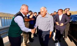 Yıldırım Turnaçayırı Barajı'nda incelemelerde bulundu