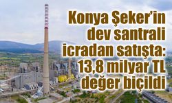 Konya Şeker’in dev santrali icradan satışta: 13,8 milyar TL değer biçildi