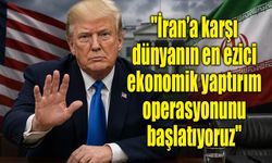 Trump: "İran’a karşı dünyanın en ezici ekonomik yaptırım operasyonunu başlatıyoruz"