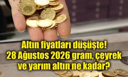Altında haftanın son gününde düşüş! Gram, çeyrek ve yarım altın ne kadar oldu?