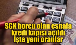 Borcu olan esnafa kredi yolu açıldı! Yeni faiz oranları belli oldu