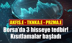 Borsa İstanbul’da 3 hisse için yeni tedbir: İşlem kısıtlamaları başladı