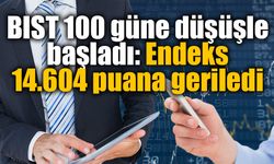 Borsa haftaya satıcılı başladı! BIST 100 14.600 puanın altını gördü