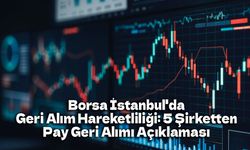 Borsa İstanbul'da Geri Alım Hareketliliği: 5 Şirketten Pay Geri Alımı Açıklaması