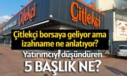 Çitlekçi halka arzında dikkat çeken tablo: 2,69 milyar liralık arzın perde arkasında neler var?