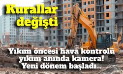 Bina yıkımında yeni kurallar: Patlatmalarda meteoroloji ve yüksek hızlı kamera şartı