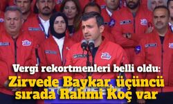 Vergi rekortmenleri belli oldu: Zirvede Baykar, üçüncü sırada Rahmi Koç...