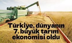 Türkiye tarımda dünya devleri arasına girdi! 83,2 milyar dolarla 7’nci sırada
