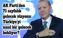 AK Parti’nin 25. yıl vizyonu: Önümüzdeki 25 yıl için 10 başlıkta Türkiye hedefi