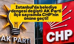 İstanbul'da belediye dengesi değişti: AK Parti ilçe sayısında CHP'nin önüne geçti!