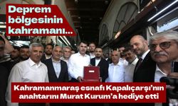 Kapalıçarşı esnafından Bakan Kurum’a anlamlı jest: “Devletin gücünü yanımızda hissettik”