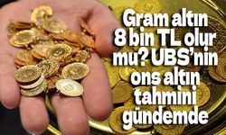 UBS’den altın tahmini: Ons altın için 5 bin 200 dolar hedefi