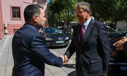 Adalet Bakanı Akın Gürlek, KKTC Başbakanı Ünal Üstel ile bir araya geldi