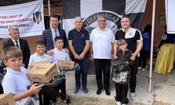 Beşiktaş'tan Lüleburgaz'da 50 öğrenciye eğitim desteği