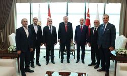 Erdoğan, HÜDA PAR Genel Başkanı Yapıcıoğlu'nu kabul etti