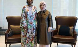 Emine Erdoğan, Sierra Leone Cumhurbaşkanı'nın eşi Fatima Maada Bio ile görüştü