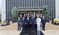 Japonya Parlamentosu milletvekilleri, İstanbul Tersanesi Komutanlığını ziyaret etti