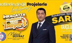 MTSO Başkan Adayı Boyraz'ın pusula rengi belli oldu