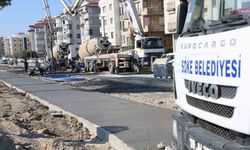 Söke'de Bisiklet ve Yürüyüş Yolu Projesi'nde ikinci etap hızlandı