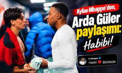 Kylian Mbappe'den, Arda Güler paylaşımı: Habibi!