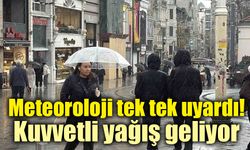 Sıcaklıklar 8 derece düşüyor, kuvvetli yağış geliyor