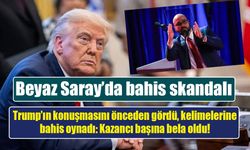 Trump’ın konuşmalarını bahse çevirdi, 107 bin dolar kazandı: Beyaz Saray çalışanına ağır ceza