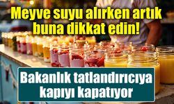 Meyve sularında yeni dönem: Tatlandırıcıya sınırlama geliyor! Bakanlığın taslağındaki kritik detaylar