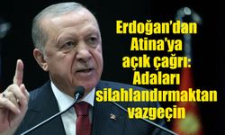 Erdoğan’dan Yunanistan’a ada mesajı: “Yanlış yoldan dönün”