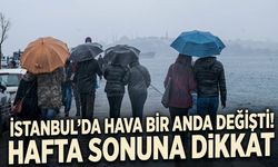 İstanbul’da sağanak alarmı: Hafta sonu hava değişiyor! Tarih verildi