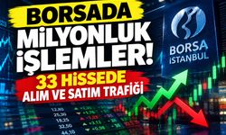 Borsa İstanbul’da 33 şirkette pay alım-satım hareketliliği! İşte öne çıkan işlemler