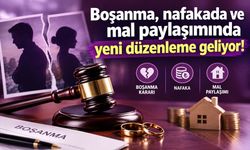 Boşanma davalarında yeni dönem: Önce boşanma, sonra nafaka ve mal paylaşımı
