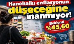 Enflasyonda dikkat çeken beklenti farkı! Hanehalkı yüzde 45,60 bekliyor